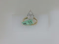 14k Yellow Gold Diamond Wedding Ring Lab 3.5g