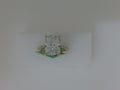 14 KT DIAMOND WEDDING RING LAB