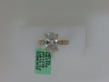 14 KT DIAMOND WEDDING RING LAB