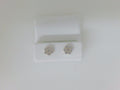 10k Yellow Gold Aretes Diamante De Laboratorio g