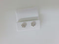 10k Yellow Gold Aretes Diamante De Laboratorio g