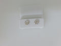 10k Yellow Gold Aretes Diamante De Laboratorio g