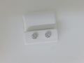 10k Yellow Gold Aretes Diamante De Laboratorio g