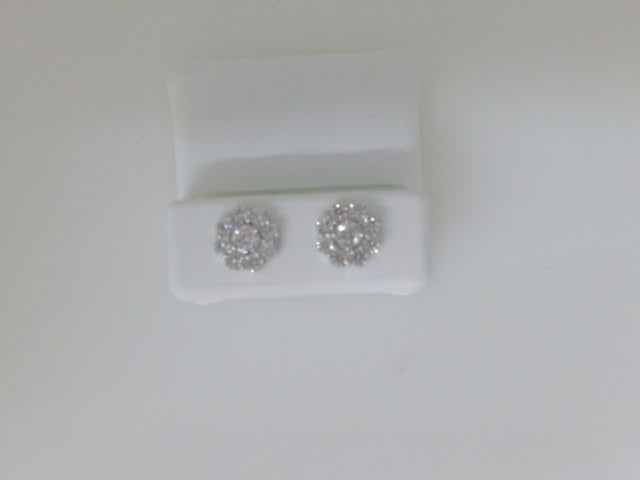 10k Yellow Gold Aretes Diamante De Laboratorio g