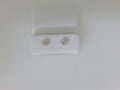 10k Yellow Gold Aretes Diamante De Laboratorio g