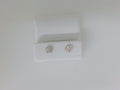 10k Yellow Gold Aretes Diamante De Laboratorio g