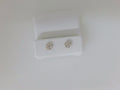 10k Yellow Gold Aretes Diamante De Laboratorio g