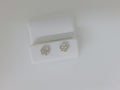 10k Yellow Gold Aretes Diamante De Laboratorio g