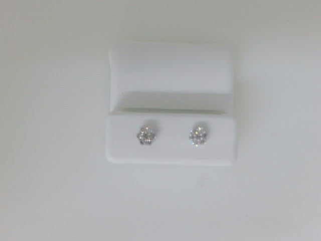 10k Yellow Gold Aretes Diamante De Laboratorio g