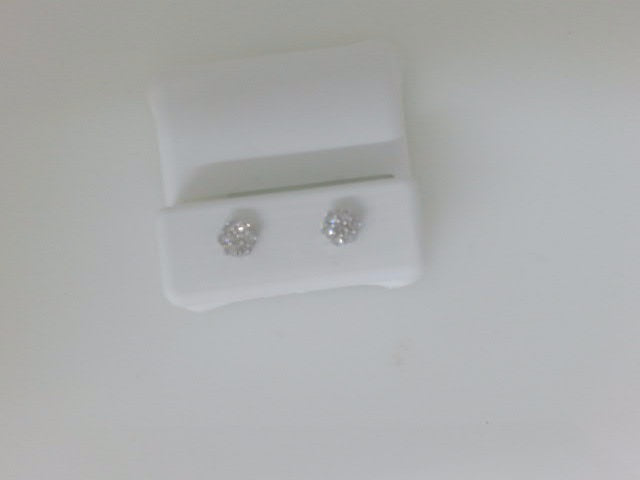 10k Yellow Gold Aretes Diamante De Laboratorio g