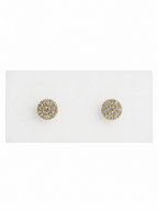 10K ARETES DIAMANTE DE  LABORATORIO
