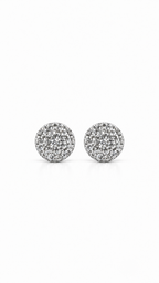 10K ARETES DIAMANTE DE  LABORATORIO