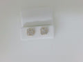 14k Yellow Gold Aretes Diamante De Laboratorio g