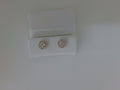 14K ARETES DIAMANTE DE LABORATORIO