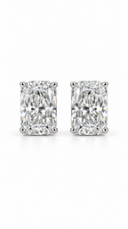 14K ARETES DIAMANTE DE LABORATORIO
