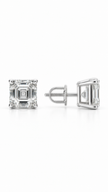 14K ARETES DIAMANTE DE LABORATORIO