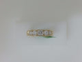 14k Yellow Gold Men's Diamante Wedding Ring De Laboratorio 7.6g