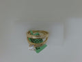 14K SET DIAMOND WEDDING RING DE LABORATORIO