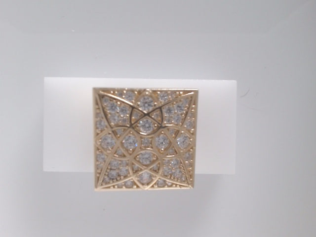 14k Yellow Gold Men's Ring 11g