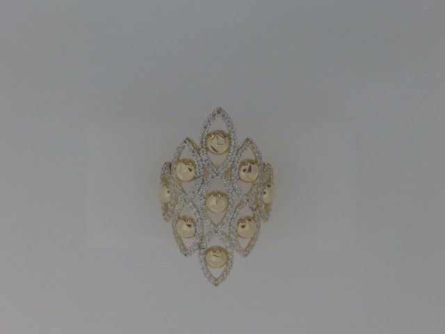 14k Yellow Gold Women's Ring 4.1g