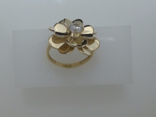 14k Yellow Gold Women's Ring 5.9g