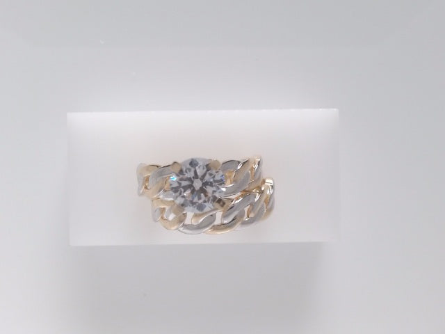 14k Yellow Gold Women's Wedding Ring 6.3g