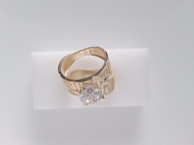 14k Yellow Gold Women's Wedding Ring 6.2g