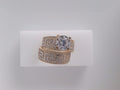 14k Yellow Gold Women's Wedding Ring 8.2g