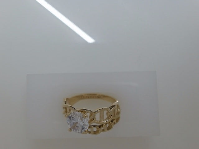 14k Yellow Gold Women's Wedding Ring 5.1g