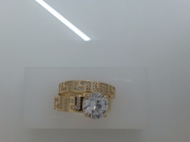 14k Yellow Gold Women's Wedding Ring 7.6g