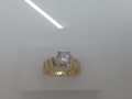 14k Yellow Gold Women's Wedding Ring 4.6g