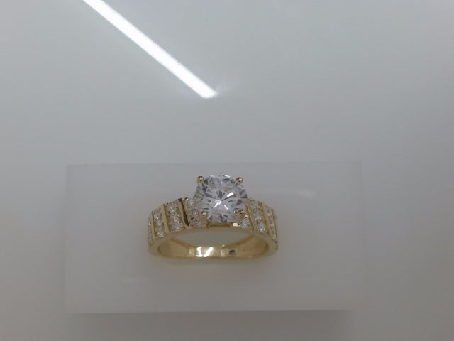 14k Yellow Gold Women's Wedding Ring 4.6g