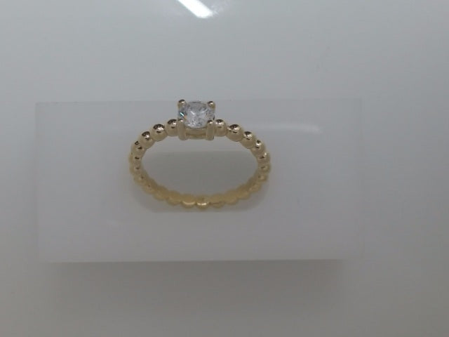14k Yellow Gold Women's Wedding Ring 3.2g