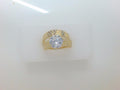 14k Yellow Gold Women's Wedding Ring 3.7g
