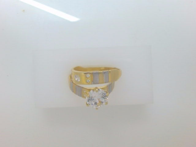 14k Yellow Gold Women's Wedding Ring 4g