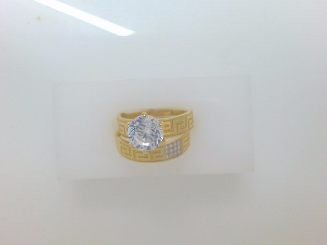14k Yellow Gold Women's Wedding Ring 4.4g