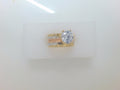 14k Yellow Gold Women's Wedding Ring 3.5g