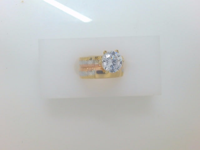 14k Yellow Gold Women's Wedding Ring 3.5g