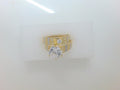 14k Yellow Gold Women's Wedding Ring 3.8g