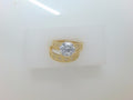 14k Yellow Gold Women's Wedding Ring 3.9g