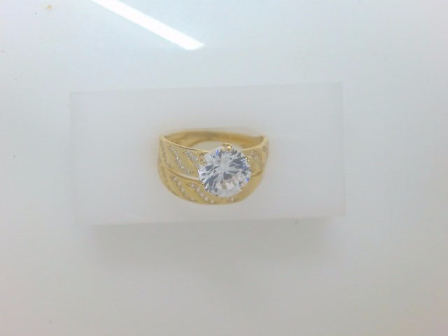 14k Yellow Gold Women's Wedding Ring 4.2g