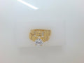 14k Yellow Gold Women's Wedding Ring 5.7g
