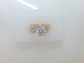 14k Yellow Gold Women's Wedding Ring 3.6g