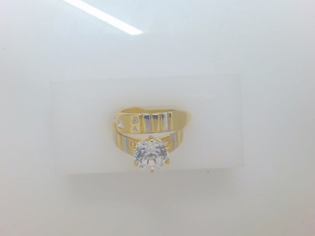 14k Yellow Gold Women's Wedding Ring 4g