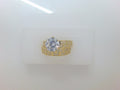 14k Yellow Gold Women's Wedding Ring 4.3g