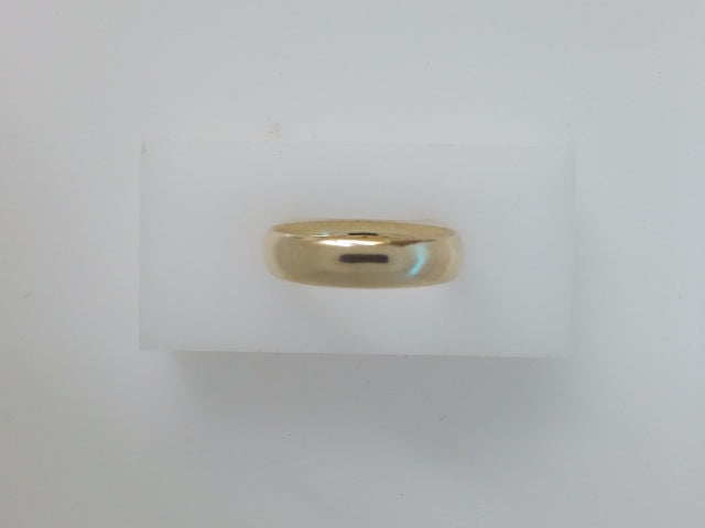 14k Yellow Gold Men's Wedding Ring 6.1g