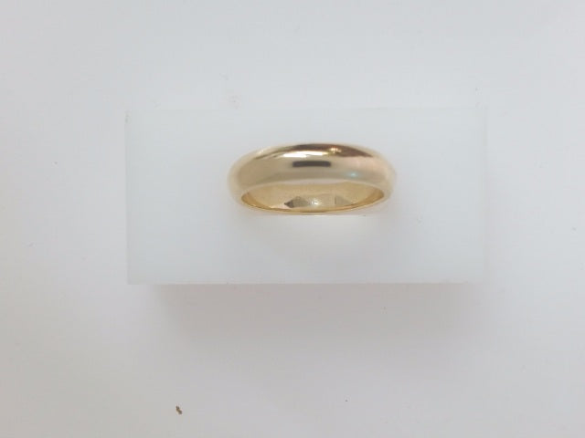 14k Yellow Gold Men's Wedding Ring 6.5g