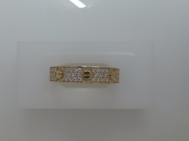 14k Yellow Gold Men's Wedding Ring 4.9g