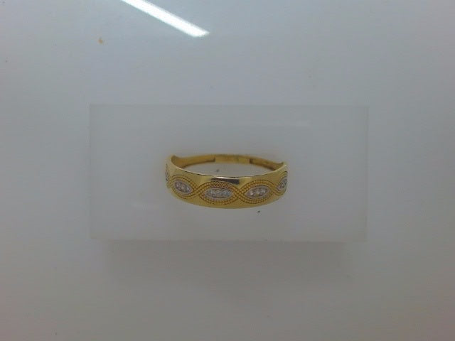 14k Yellow Gold Men's Wedding Ring 2.1g