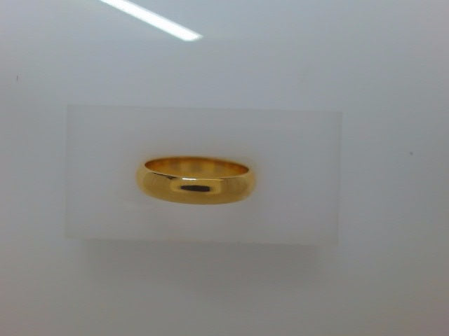14k Yellow Gold Men's Wedding Ring 5g